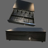 405 Five grid Lock Cash Drawer Money Cashier Cash Drawer supermarket Cash Register Till Independent Use drawer
